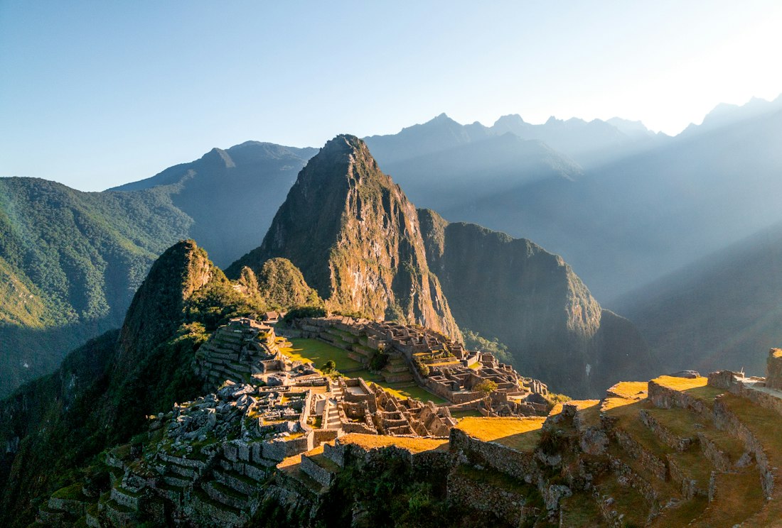 Machu Picchu al amanecer